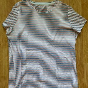 Striped shirt, lightly worn!